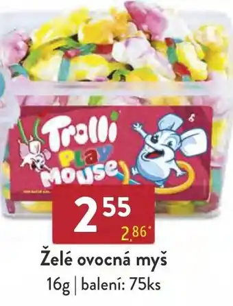 Qanto Želé ovocná myš nabídka