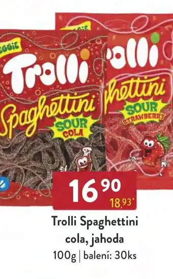 Qanto Trolli Spaghettini cola, jahoda nabídka