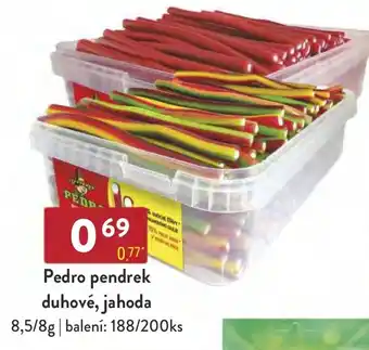 Qanto Pedro pendrek duhové, jahoda nabídka