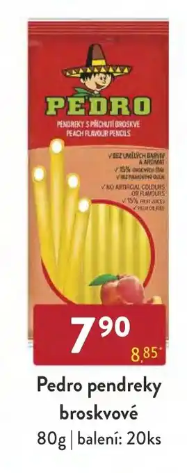 Qanto Pedro pendreky broskvové nabídka
