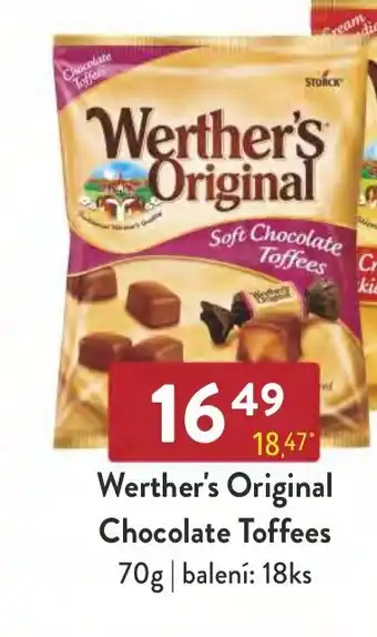 Qanto Werther's Original Chocolate Toffees nabídka