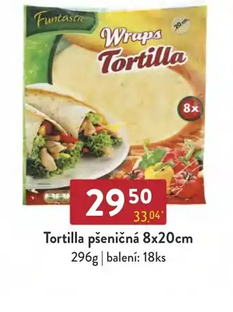 Qanto Tortilla pšeničná 8x20cm nabídka