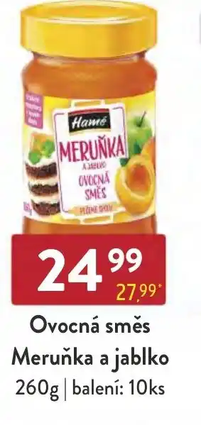 Qanto Ovocná směs Meruňka a jablko nabídka