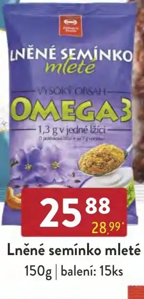 Qanto Lněné semínko mleté nabídka