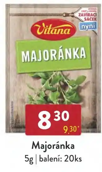 Qanto Majoránka nabídka