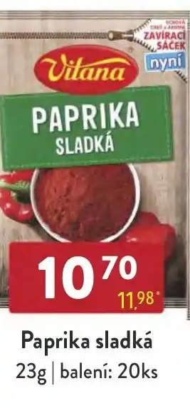 Qanto Paprika sladká nabídka
