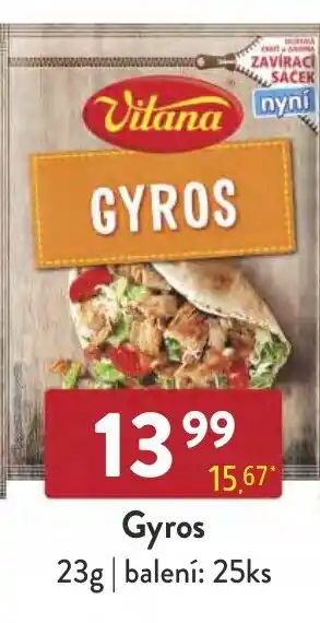 Qanto Gyros nabídka
