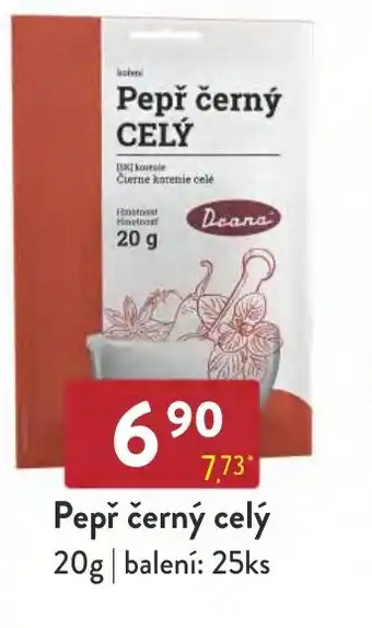 Qanto Pepř černý celý nabídka