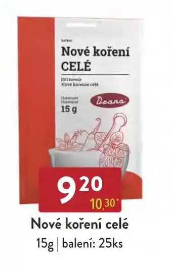 Qanto Nové koření celé nabídka