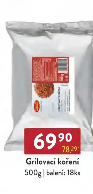 Qanto Grilovací koření nabídka