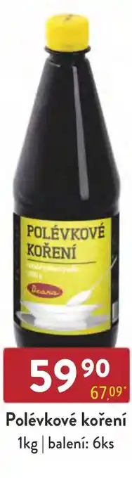 Qanto Polévkové koření nabídka