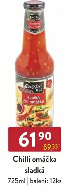 Qanto Chilli omáčka sladká nabídka