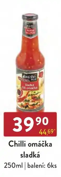Qanto Chilli omáčka sladká nabídka