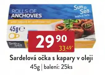 Qanto Sardelová očka s kapary v oleji nabídka