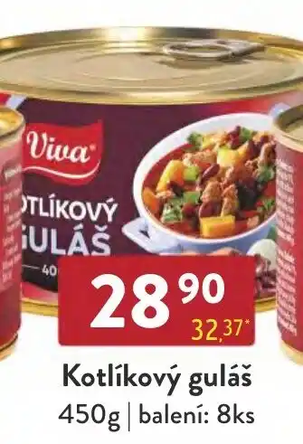 Qanto Kotlíkový guláš 450g nabídka