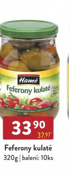 Qanto Feferony kulaté 320g nabídka