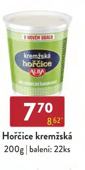 Qanto Hořčice kremžská 200g nabídka