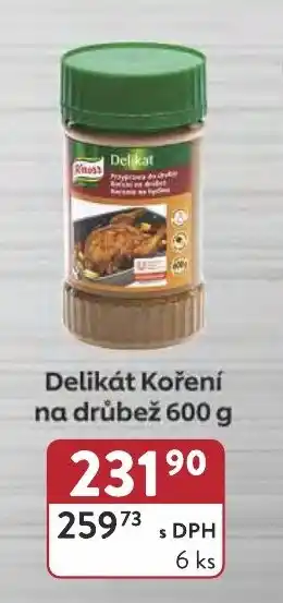 Qanto Delikát Koření na drůbež 600 g nabídka