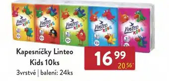 Qanto Kapesníčky Linteo Kids 10ks nabídka