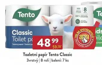 Qanto Toaletní papír Tento Classic nabídka