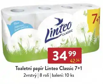 Qanto Toaletní papír Linteo Classic 7+1 nabídka