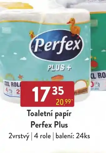 Qanto Toaletní papír Perfex Plus nabídka