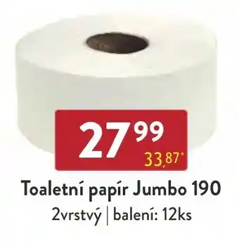 Qanto Toaletní papír Jumbo 190 nabídka