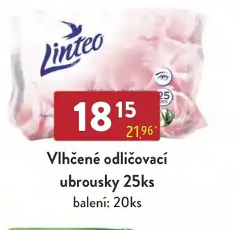 Qanto Vlhčené odličovací ubrousky 25ks nabídka