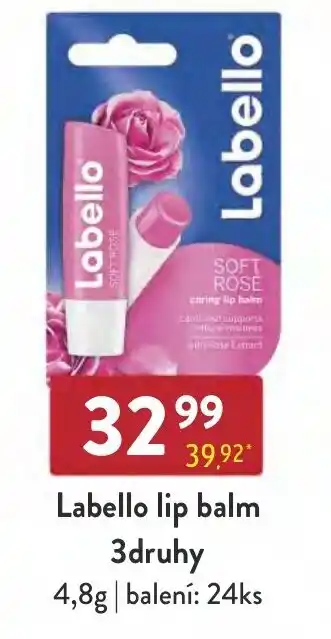 Qanto Labello lip balm 3druhy nabídka