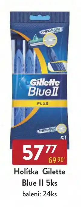 Qanto Holítka Gilette Blue II 5ks nabídka