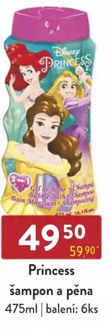 Qanto Princess šampon a pěna 475ml nabídka