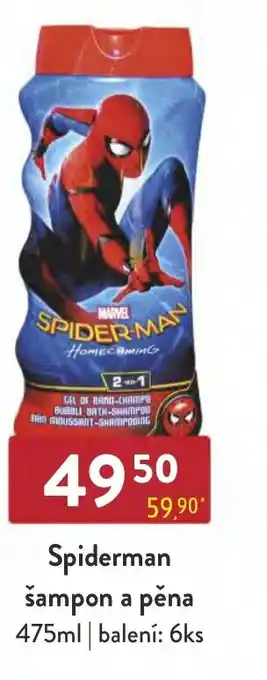 Qanto Spiderman šampon a pěna 475ml nabídka