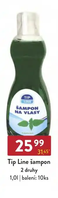 Qanto Tip Line šampon nabídka