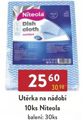 Qanto Utěrka na nádobí 10ks Niteola nabídka