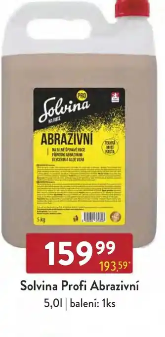 Qanto Solvina Profi Abrazivní nabídka