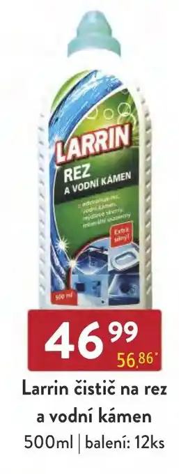 Qanto Larrin čistič na rez a vodní kámen nabídka