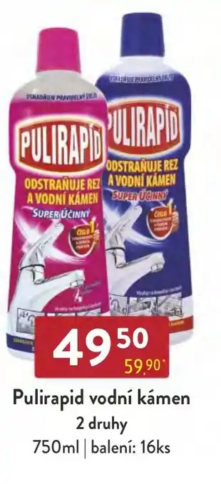 Qanto Pulirapid vodní kámen 2 druhy nabídka