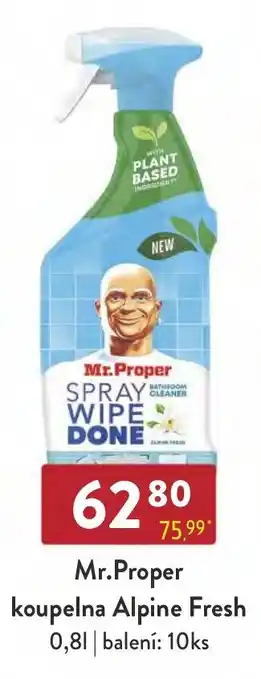 Qanto Mr.Proper koupelna Alpine Fresh nabídka