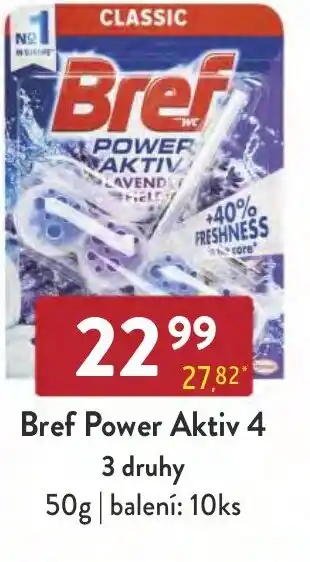 Qanto Bref Power Aktiv 4 3 druhy nabídka