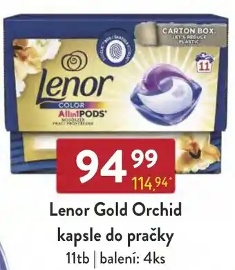 Qanto Lenor Gold Orchid kapsle do pračky nabídka