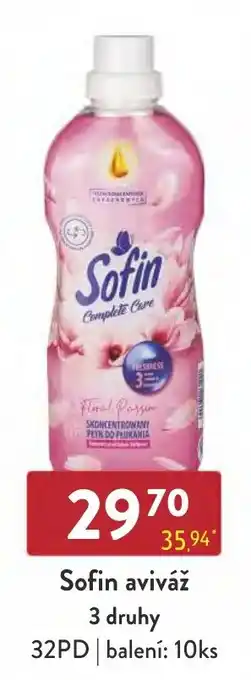 Qanto Sofin aviváž 3 druhy nabídka