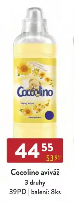 Qanto Cocolino aviváž 3 druhy nabídka