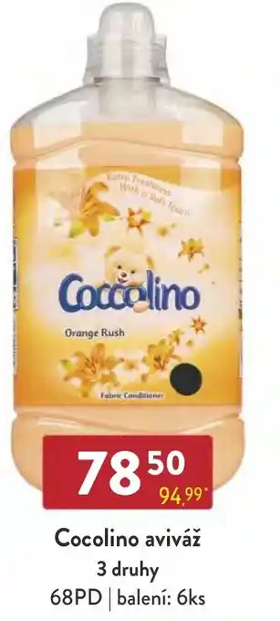 Qanto Cocolino aviváž 3 druhy nabídka