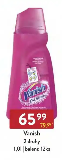 Qanto Vanish 2 druhy nabídka