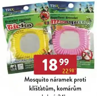 Qanto Mosquito náramek proti klíšťatům, komárům nabídka