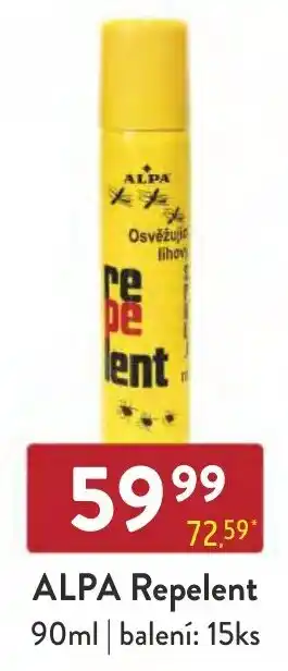 Qanto ALPA Repelent nabídka