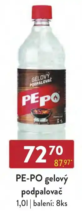 Qanto PE-PO gelový podpalovač nabídka