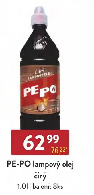 Qanto PE-PO lampový olej čirý nabídka