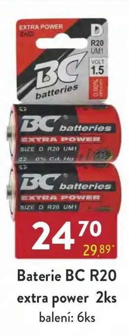 Qanto Baterie BC R20 extra power 2ks nabídka