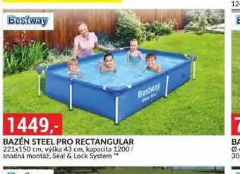 Baumax Bazén steel pro rectangular nabídka